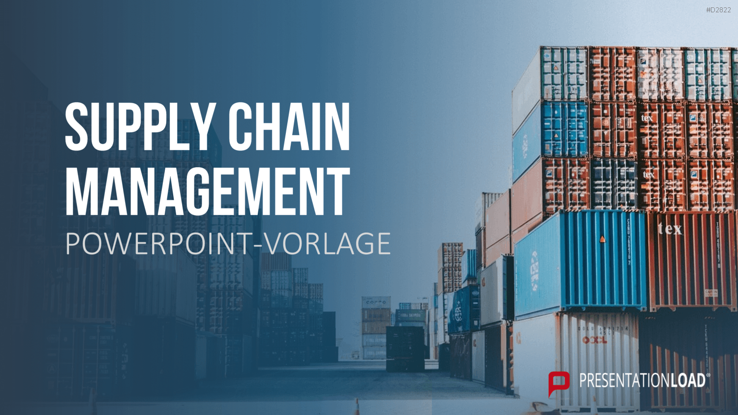 Supply Chain Management PowerPoint-Vorlage