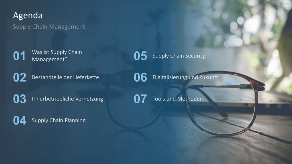 Supply Chain Management PowerPoint-Vorlage