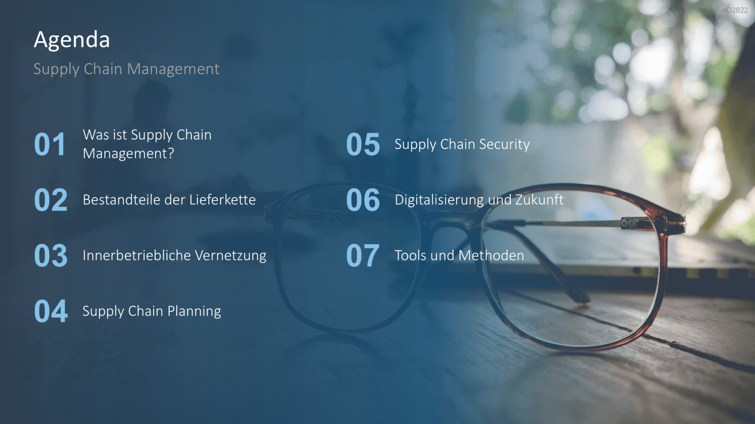 Supply Chain Management PowerPoint-Vorlage