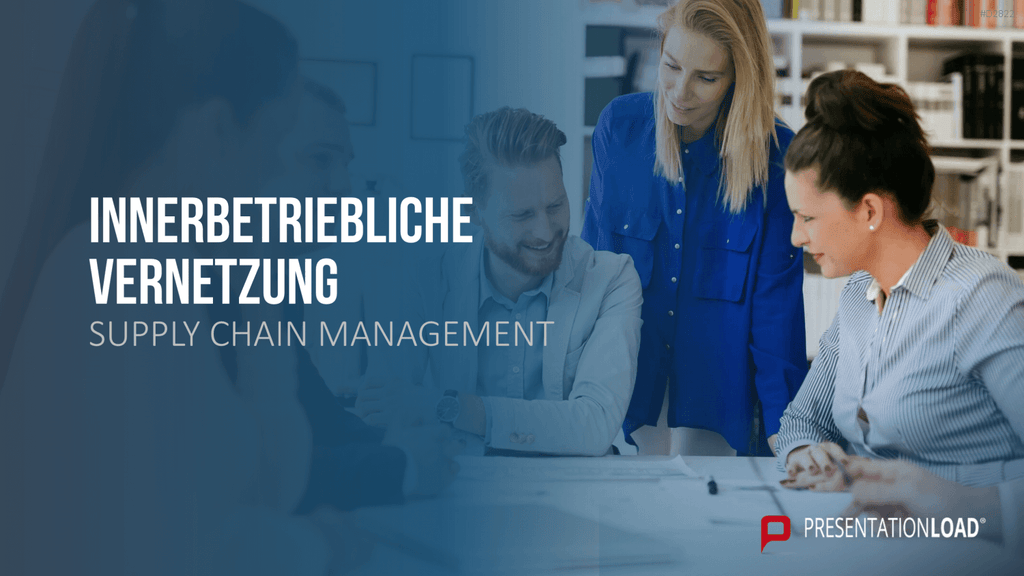Supply Chain Management PowerPoint-Vorlage