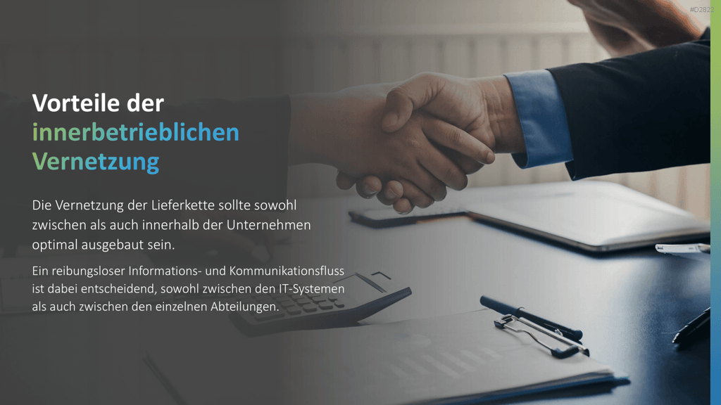 Supply Chain Management PowerPoint-Vorlage