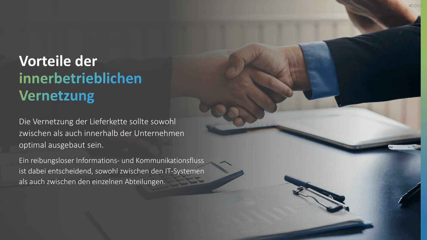 Supply Chain Management PowerPoint-Vorlage