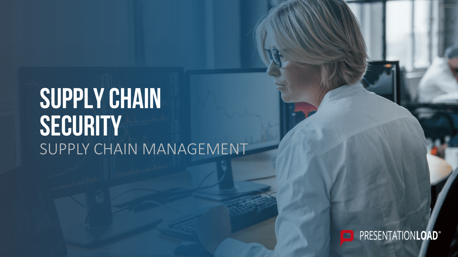 Supply Chain Management PowerPoint-Vorlage