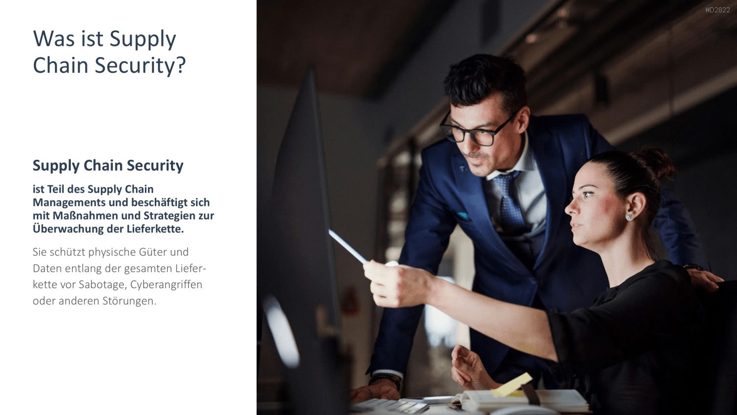 Supply Chain Management PowerPoint-Vorlage