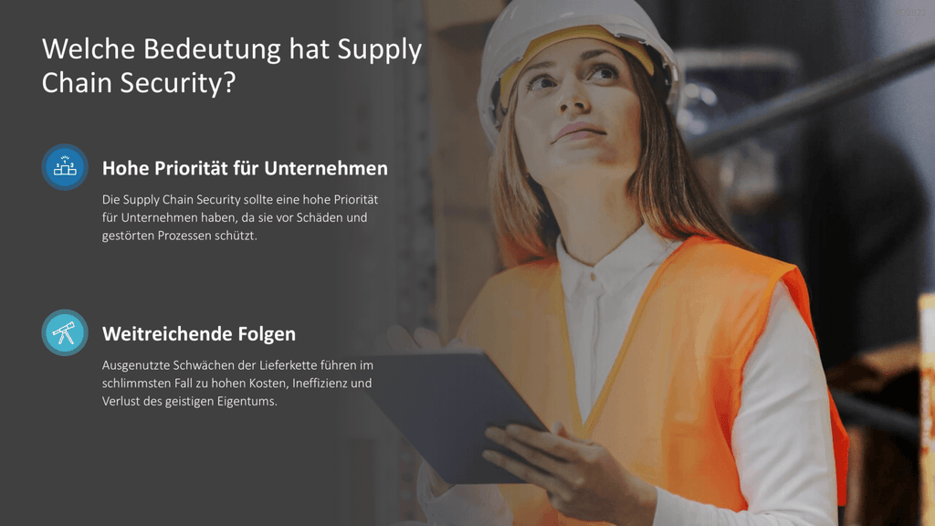 Supply Chain Management PowerPoint-Vorlage