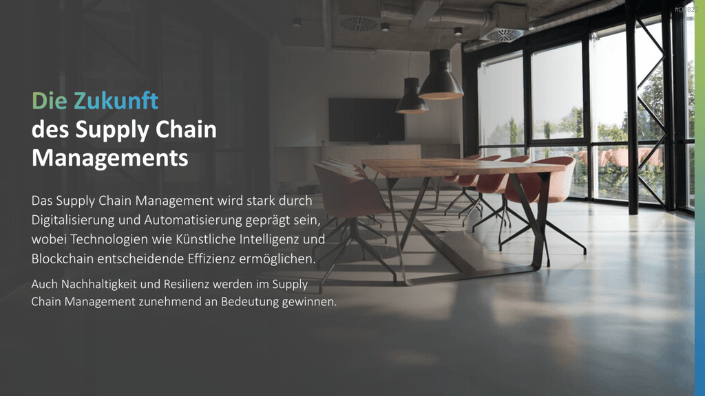 Supply Chain Management PowerPoint-Vorlage