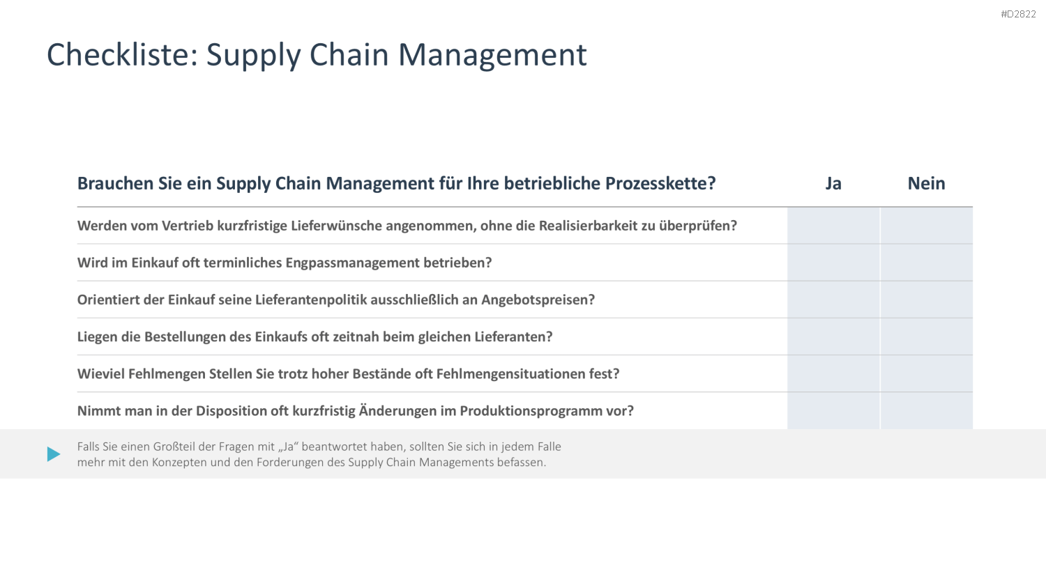 Supply Chain Management PowerPoint-Vorlage