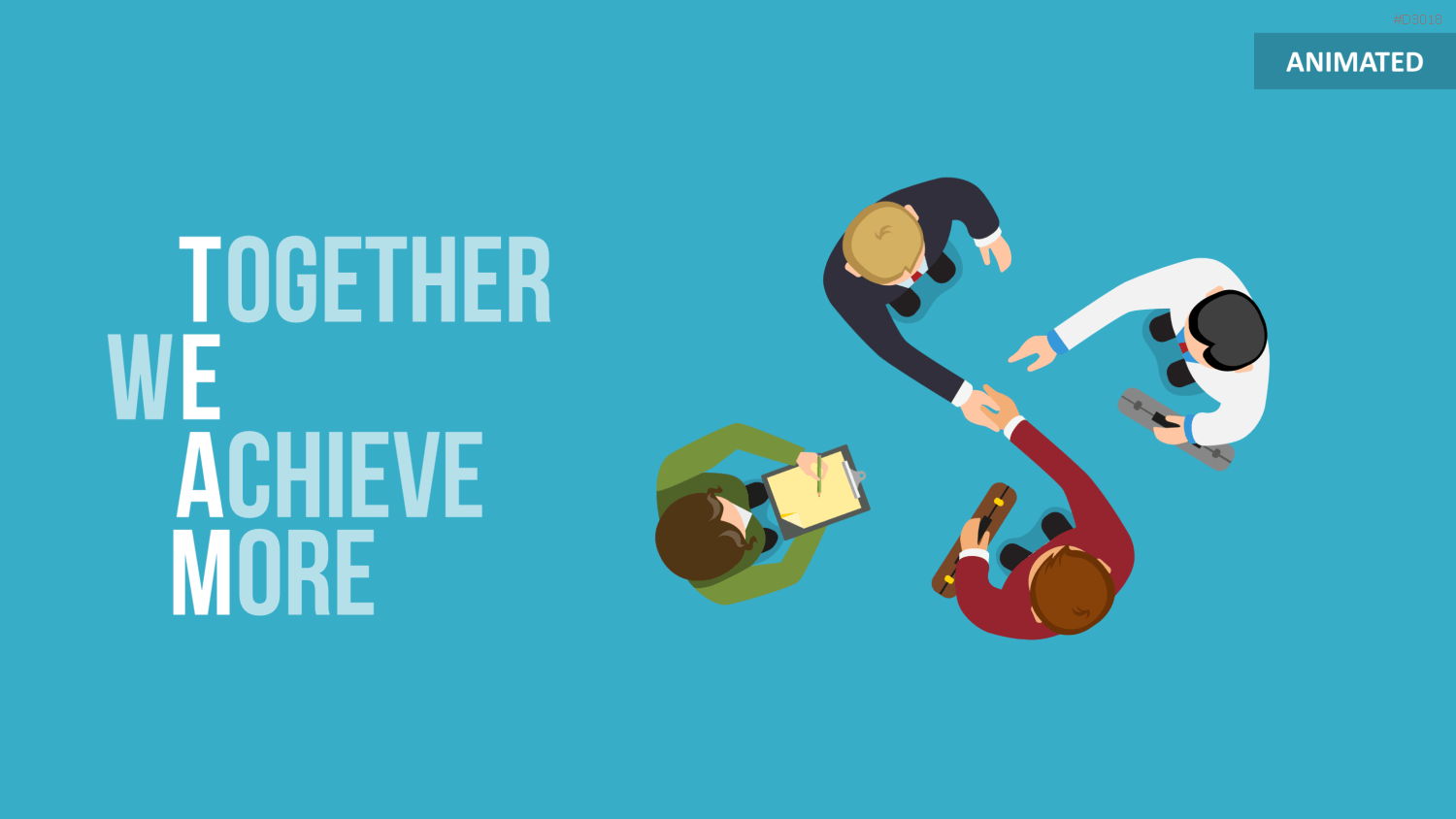 Team and Meeting Graphics PowerPoint-Vorlage