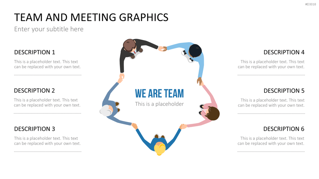 Team and Meeting Graphics PowerPoint-Vorlage