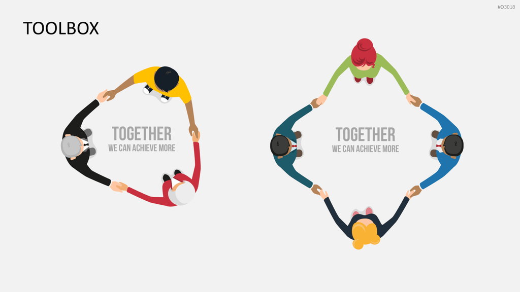 Team and Meeting Graphics PowerPoint-Vorlage