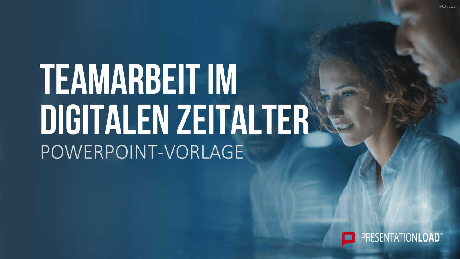 Business-Team arbeitet am Computer