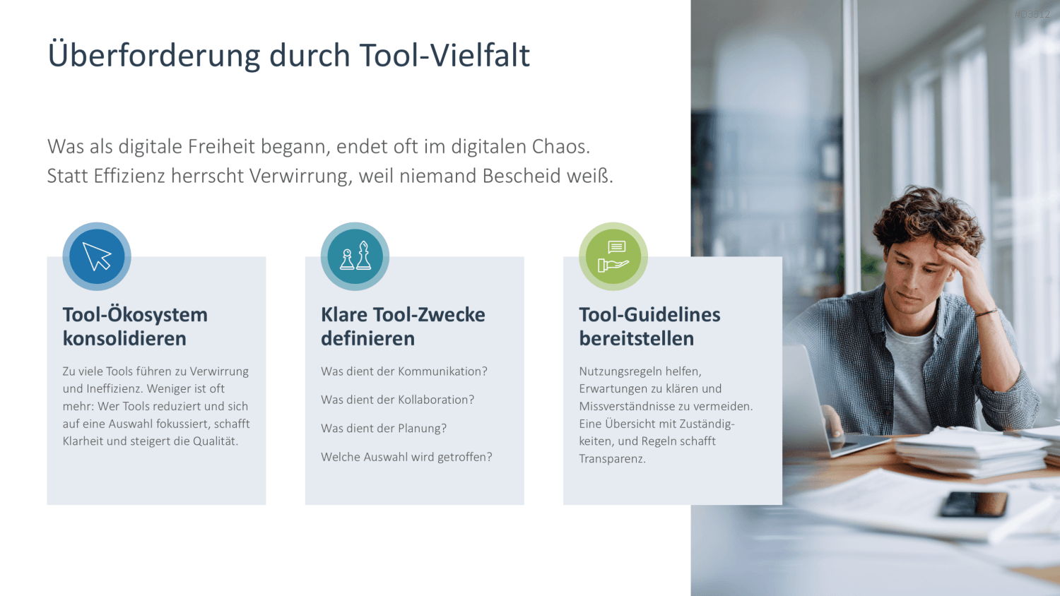 Business-Präsentation, Tools, Mann, Laptop
