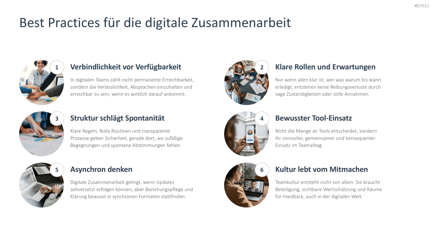 Sechs Tipps für digitale Zusammenarbeit