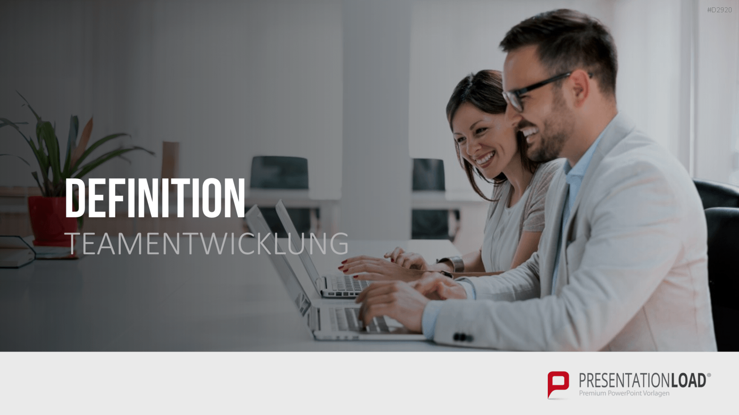 Teamentwicklung PowerPoint-Vorlage