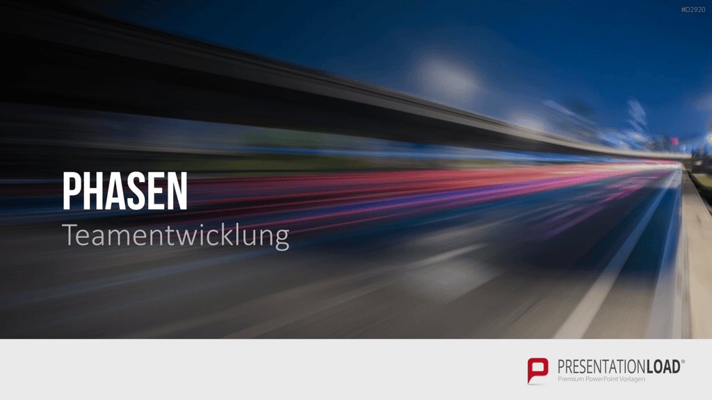 Teamentwicklung PowerPoint-Vorlage