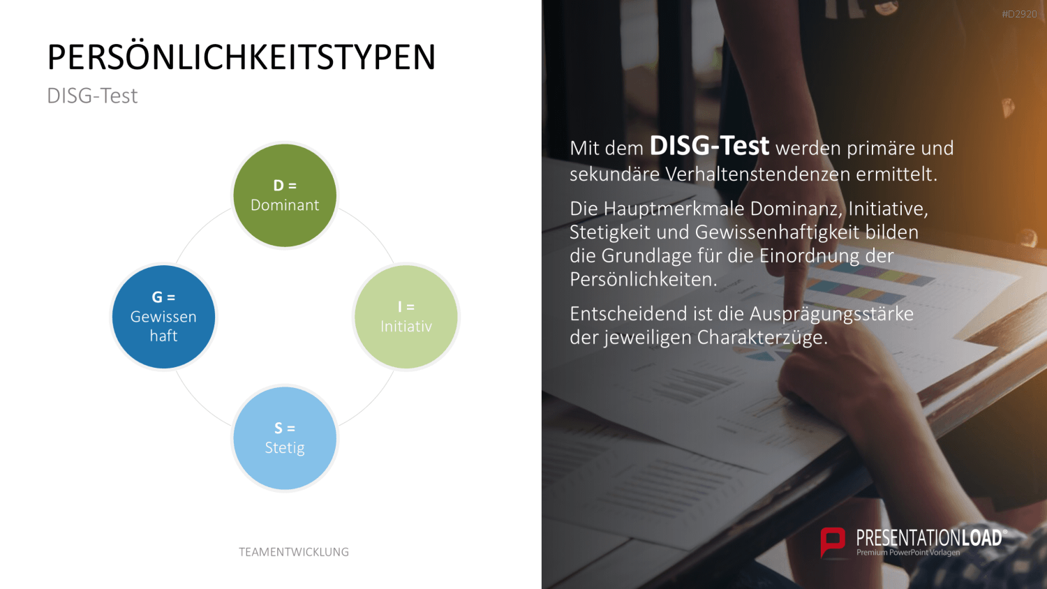 Teamentwicklung PowerPoint-Vorlage