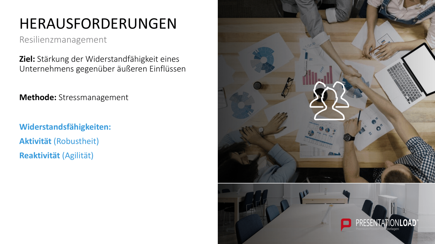 Teamentwicklung PowerPoint-Vorlage