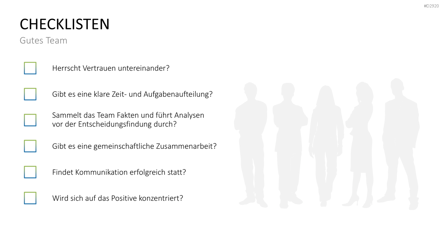 Teamentwicklung PowerPoint-Vorlage