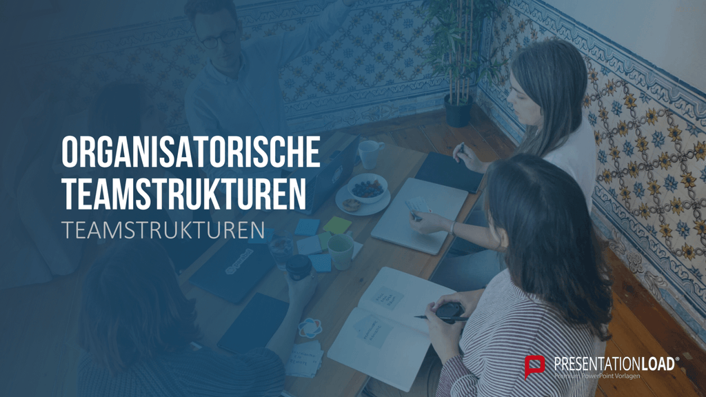 Teamstrukturen PowerPoint-Vorlage