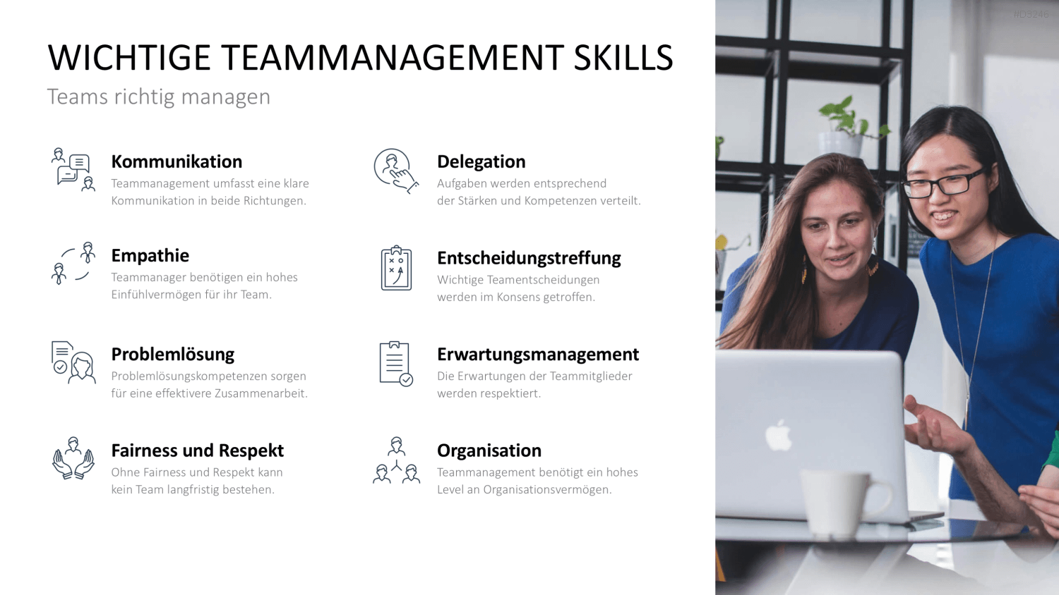Teamstrukturen PowerPoint-Vorlage