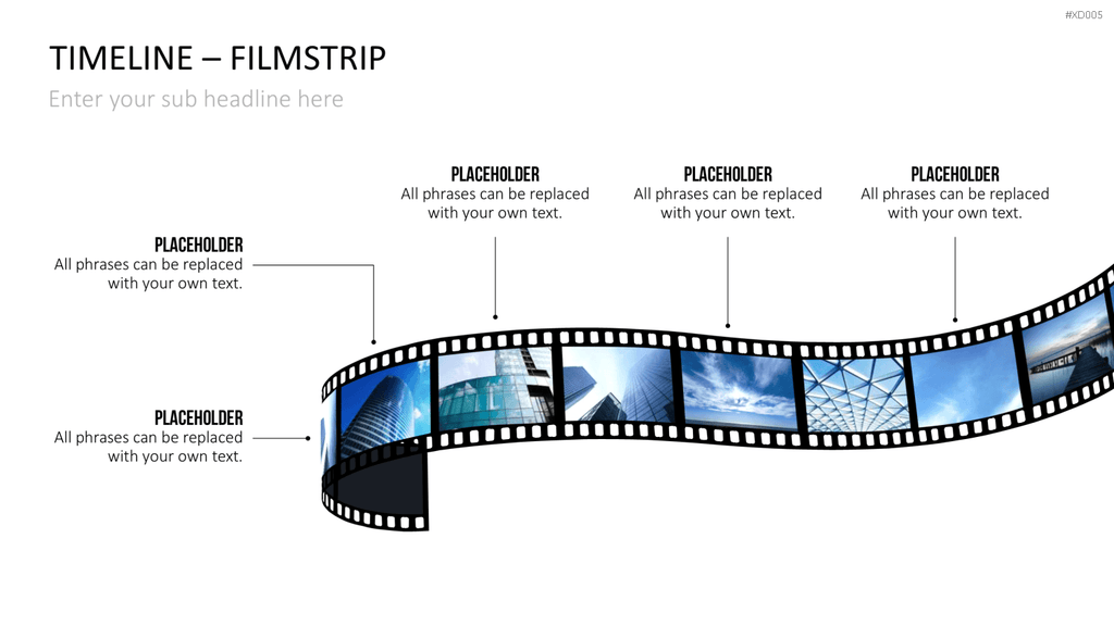 Zeitstrahl-Vorlagen-Paket (Timeline-Bundle) PowerPoint-Vorlage