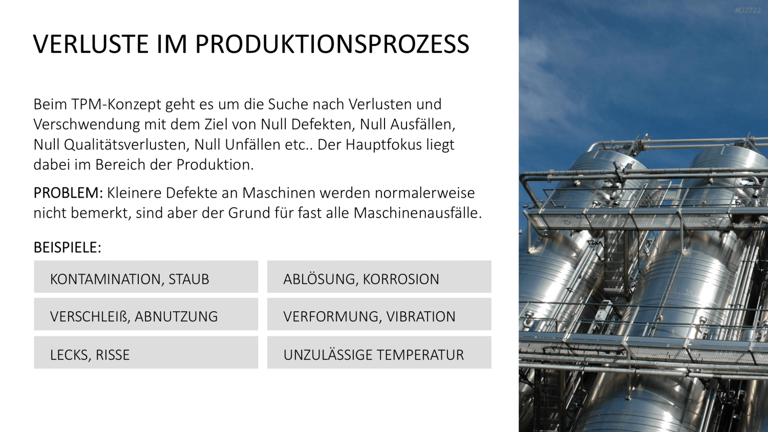 Total Productive Maintenance (TPM) PowerPoint-Vorlage