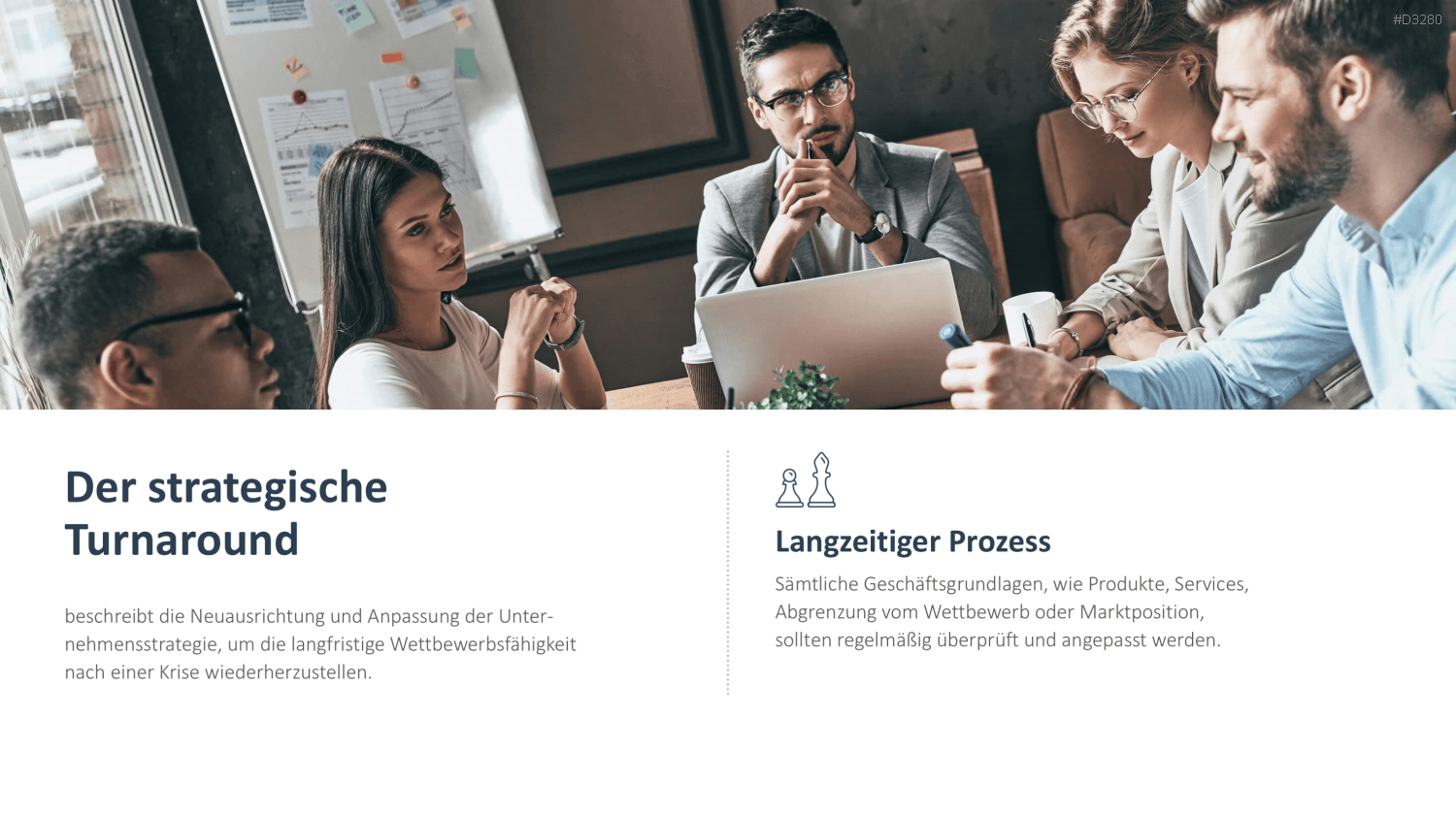 Turnaround Management PowerPoint-Vorlage