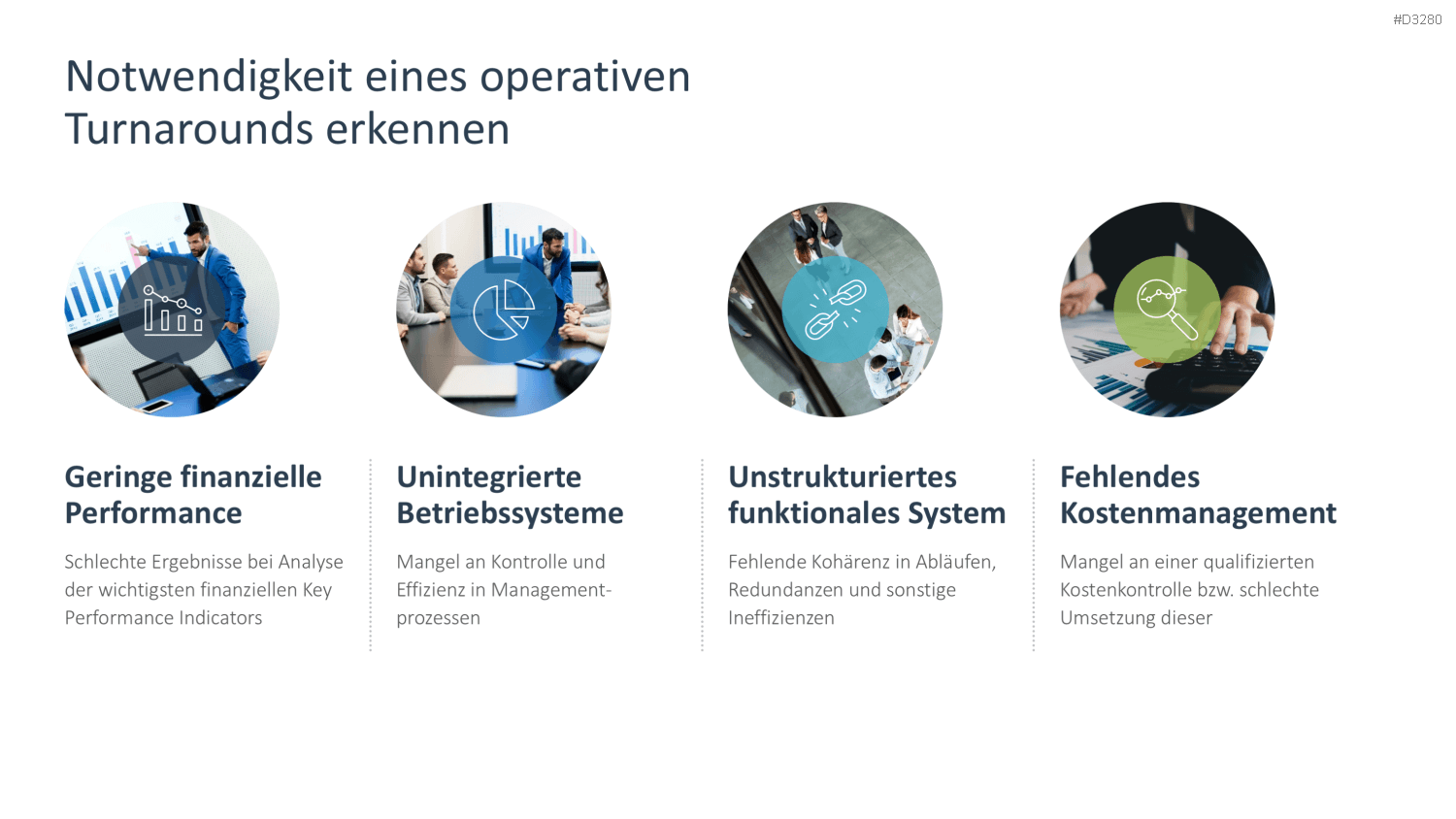 Turnaround Management PowerPoint-Vorlage