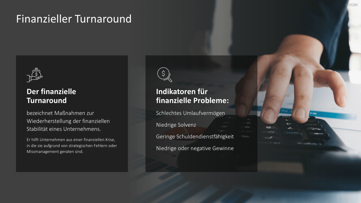 Turnaround Management PowerPoint-Vorlage