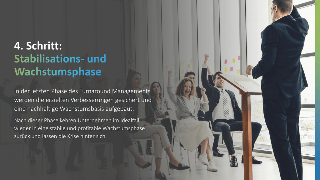 Turnaround Management PowerPoint-Vorlage