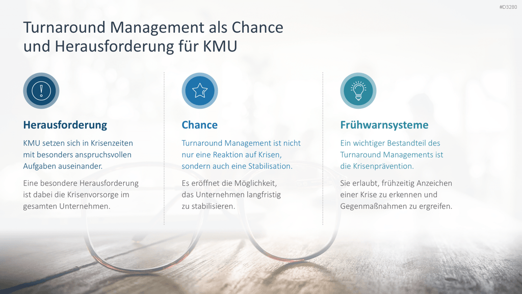 Turnaround Management PowerPoint-Vorlage