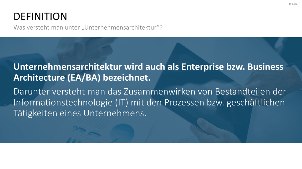 Unternehmensarchitektur PowerPoint-Vorlage