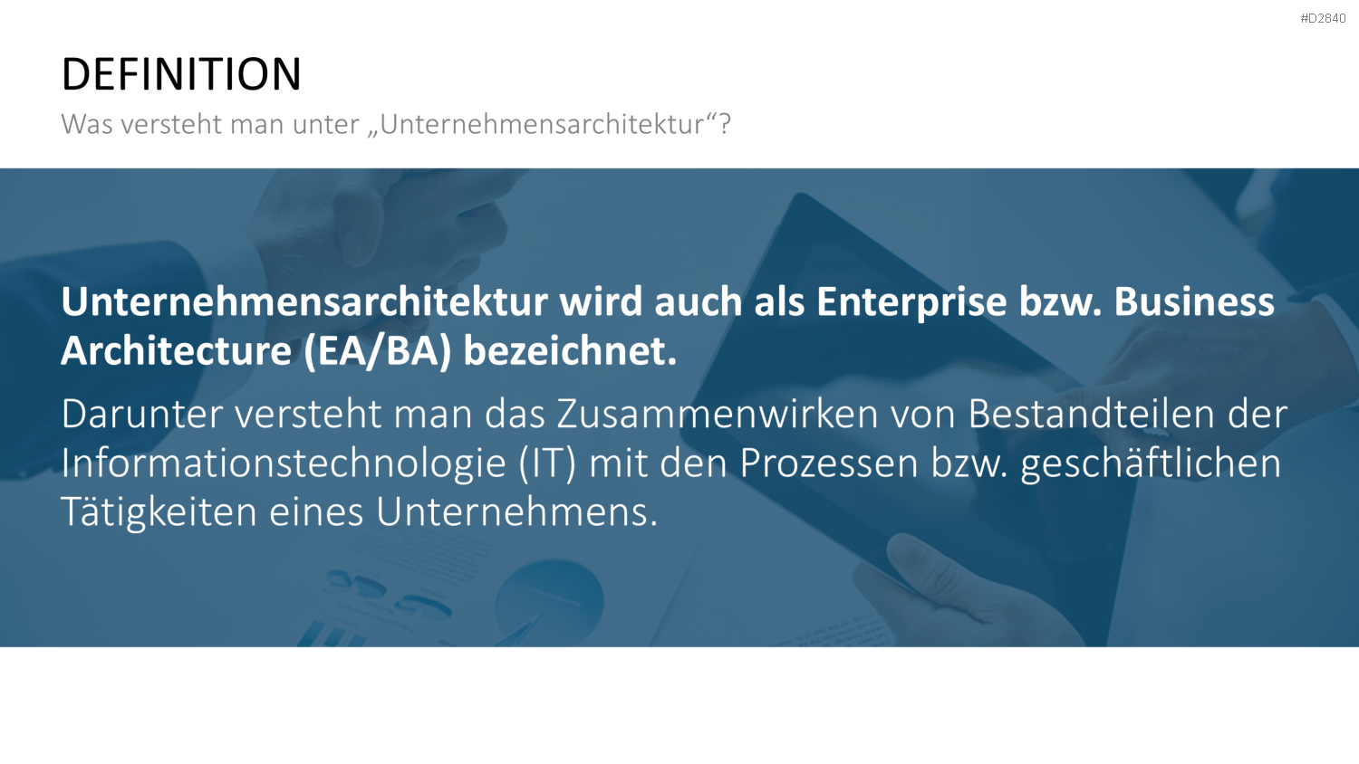 Unternehmensarchitektur PowerPoint-Vorlage