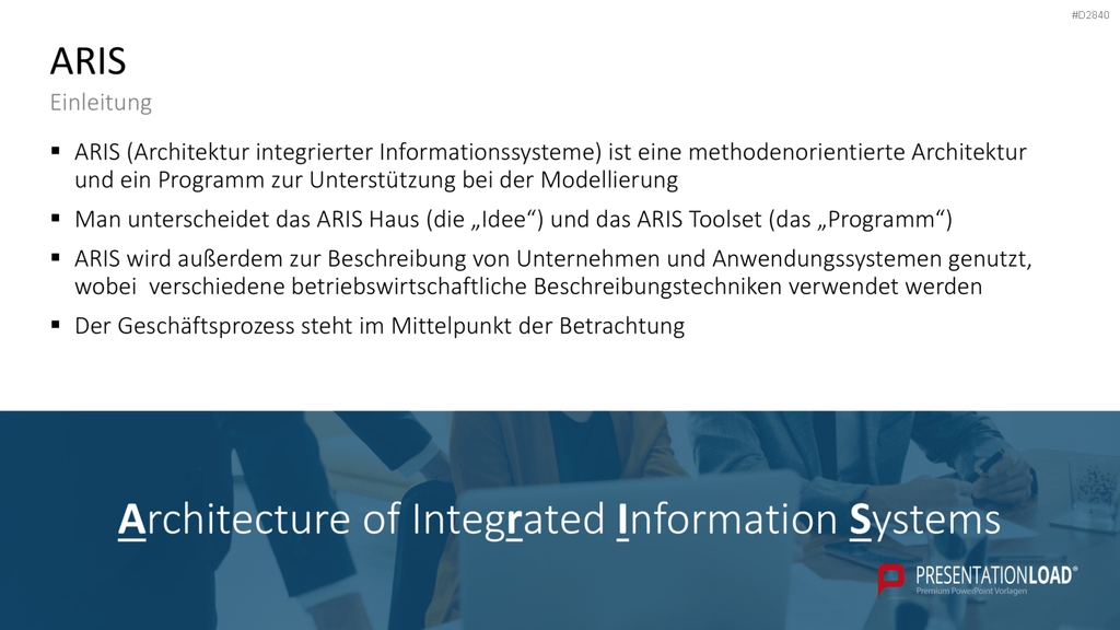 Unternehmensarchitektur PowerPoint-Vorlage