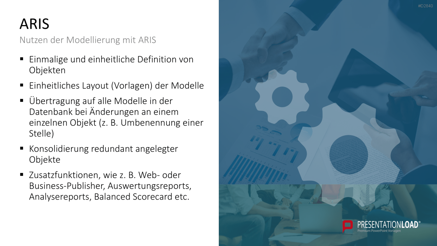Unternehmensarchitektur PowerPoint-Vorlage