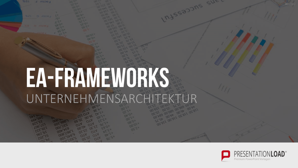 Unternehmensarchitektur PowerPoint-Vorlage
