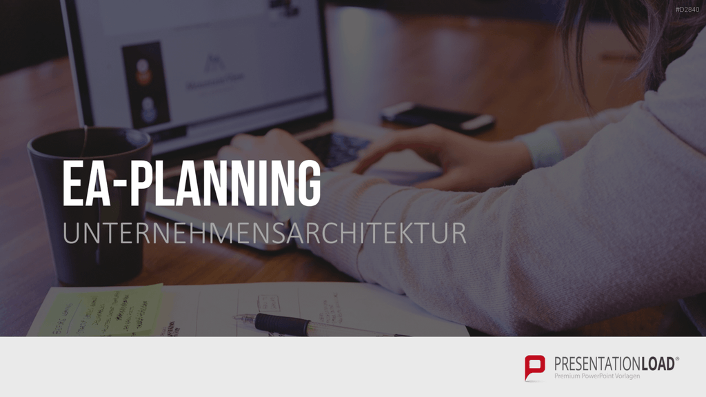 Unternehmensarchitektur PowerPoint-Vorlage