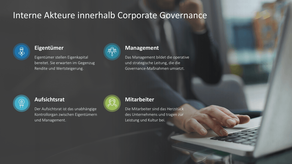 Unternehmensführung PowerPoint-Vorlage