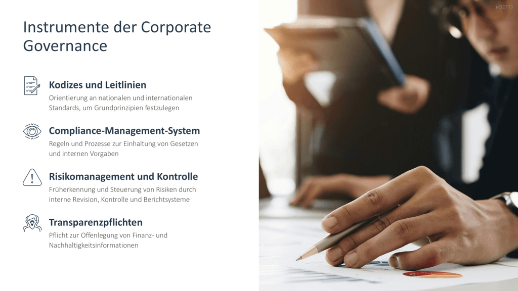 Unternehmensführung PowerPoint-Vorlage