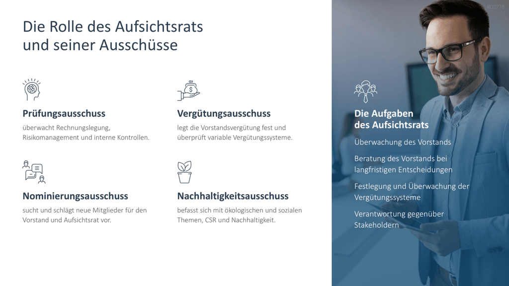 Unternehmensführung PowerPoint-Vorlage