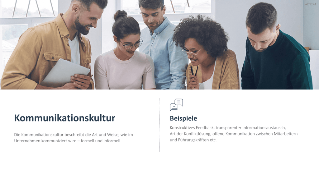 Unternehmenskultur PowerPoint-Vorlage