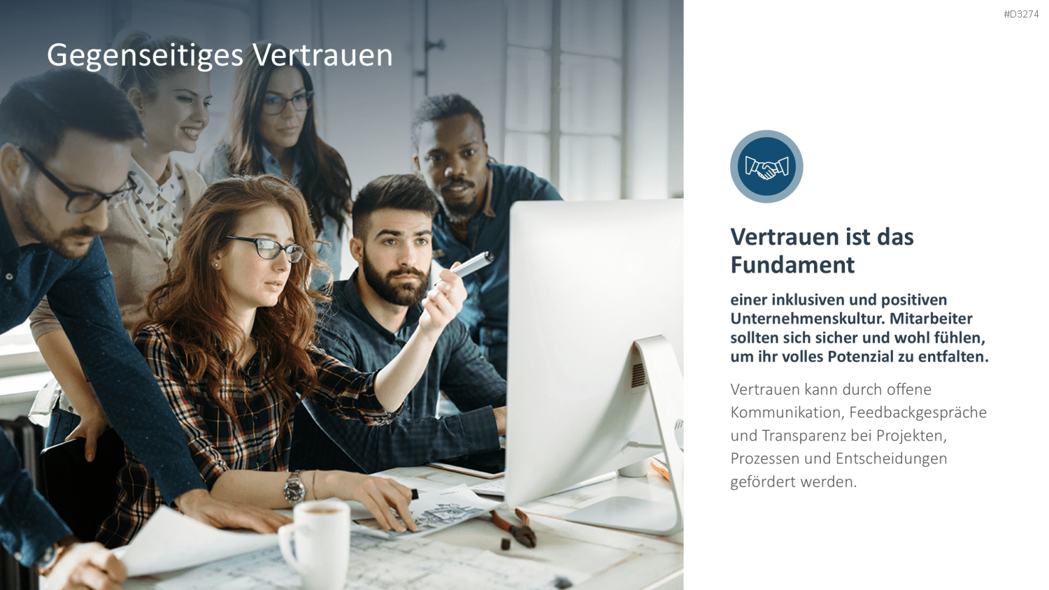 Unternehmenskultur PowerPoint-Vorlage