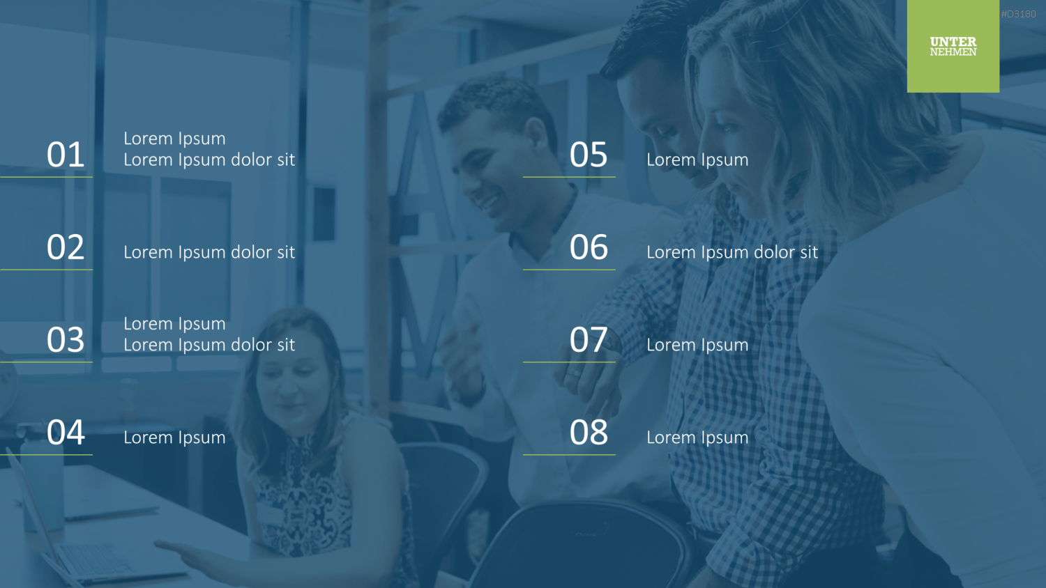 Unternehmenspräsentation-Toolbox PowerPoint-Vorlage