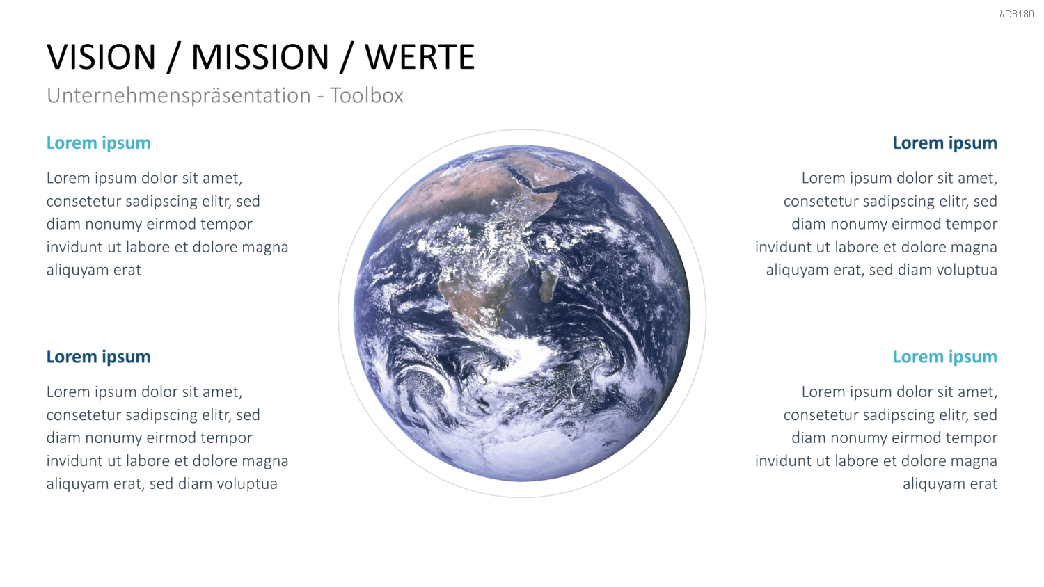 Unternehmenspräsentation-Toolbox PowerPoint-Vorlage