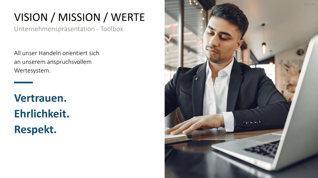 Unternehmenspräsentation-Toolbox PowerPoint-Vorlage