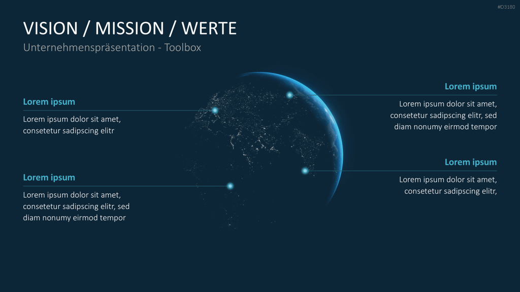 Unternehmenspräsentation-Toolbox PowerPoint-Vorlage