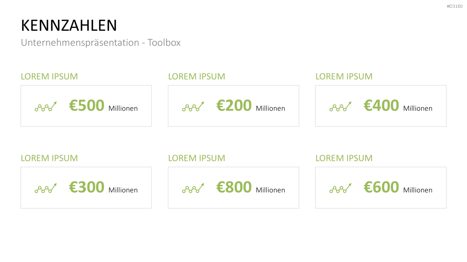 Unternehmenspräsentation-Toolbox PowerPoint-Vorlage