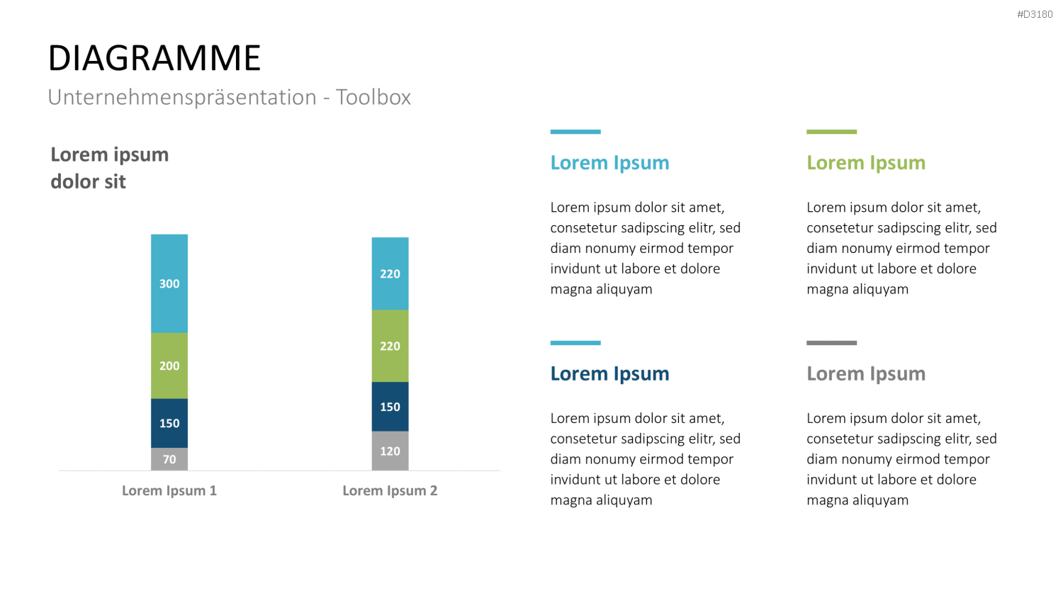 Unternehmenspräsentation-Toolbox PowerPoint-Vorlage