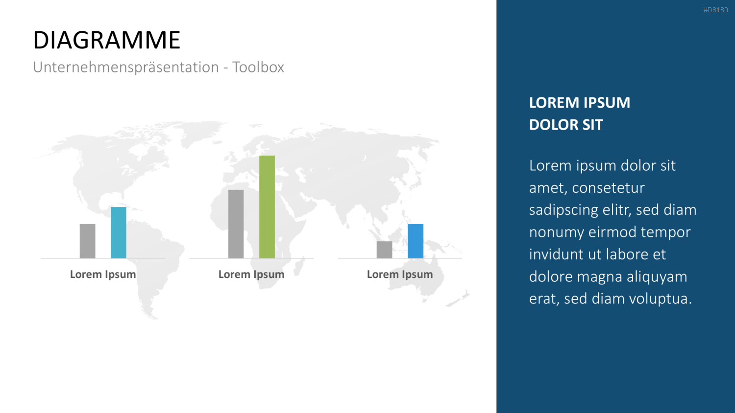 Unternehmenspräsentation-Toolbox PowerPoint-Vorlage
