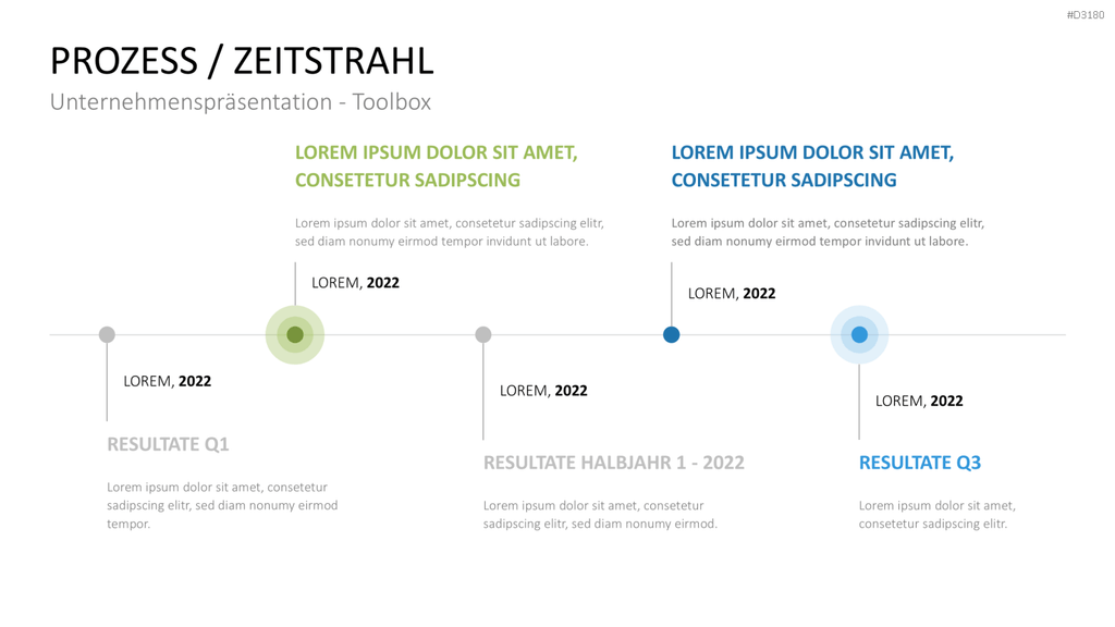 Unternehmenspräsentation-Toolbox PowerPoint-Vorlage